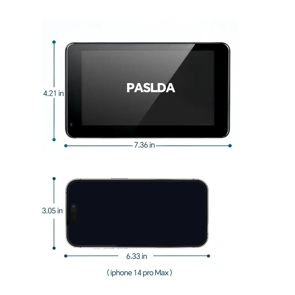 Upgraded Portable Wireless CarPlay Screen Adapter, Compatible with iPhone & Android Auto, Smooth In-Car Multimedia Entertainment System