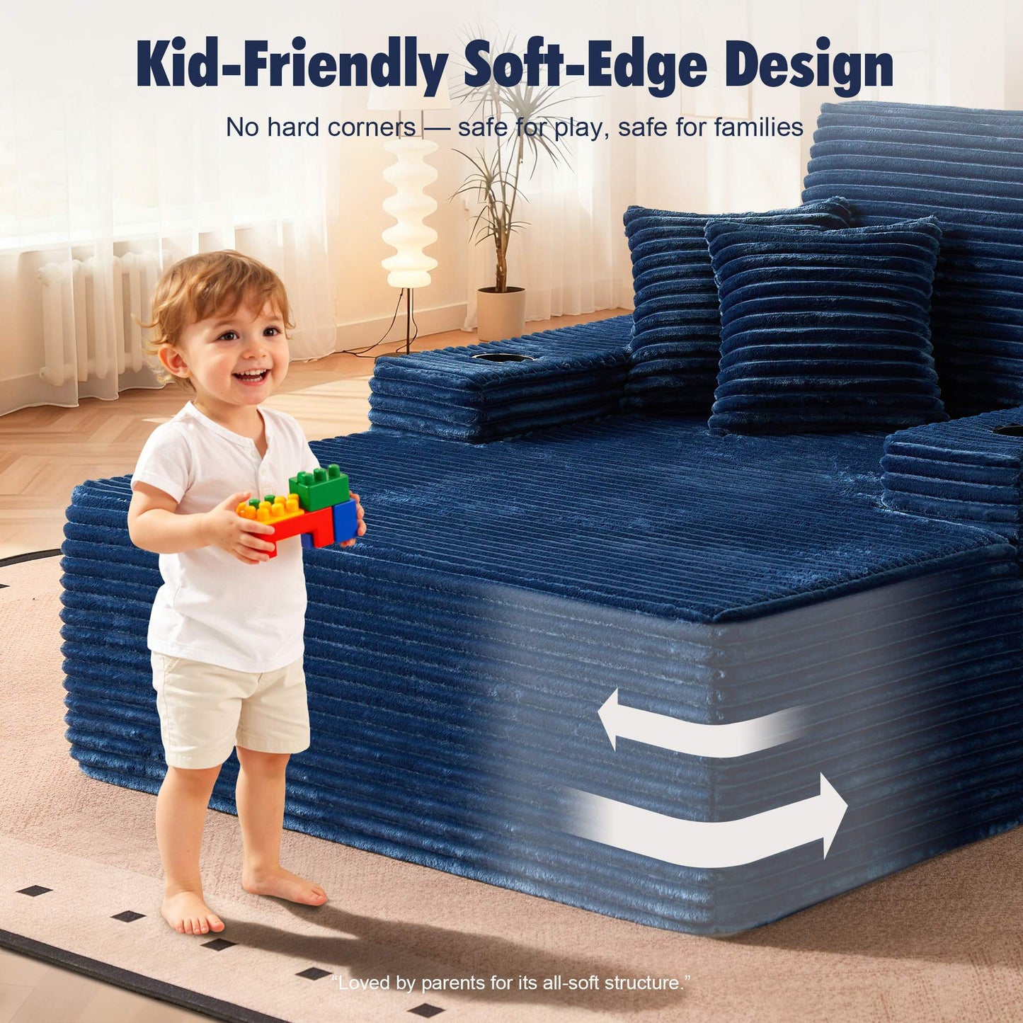 67" Chaise Lounge Chair with Cup Holders
