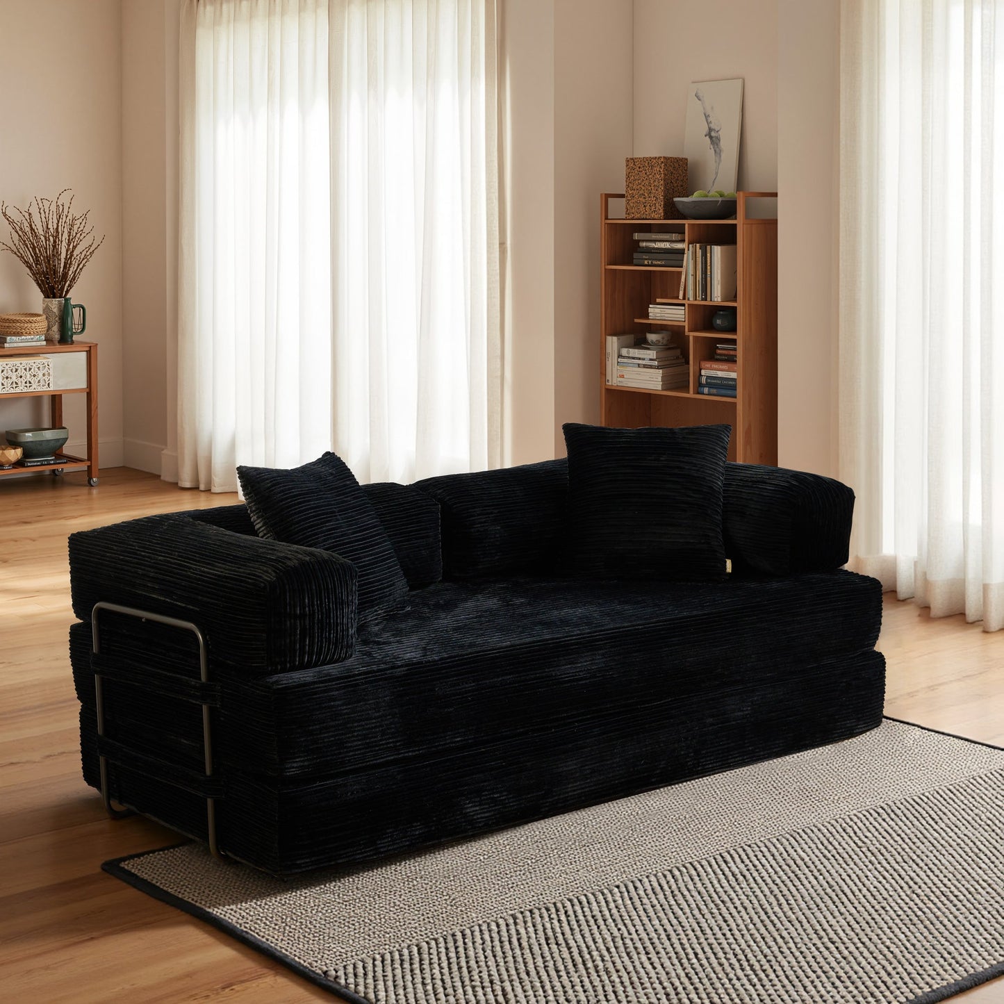 80" Convertible Modular Sofa Bed